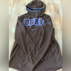 Duke Basketball Nike Hoodie Dri-fit Men's S